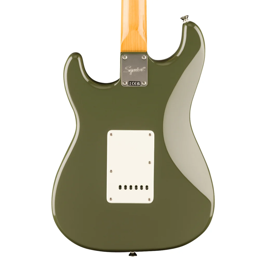 Squier FSR Classic Vibe '60s HSS Stratocaster - Antique Olive, Laurel Fingerboard - Image 2