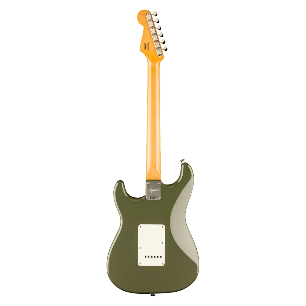 Squier FSR Classic Vibe '60s HSS Stratocaster - Antique Olive, Laurel Fingerboard - Image 4