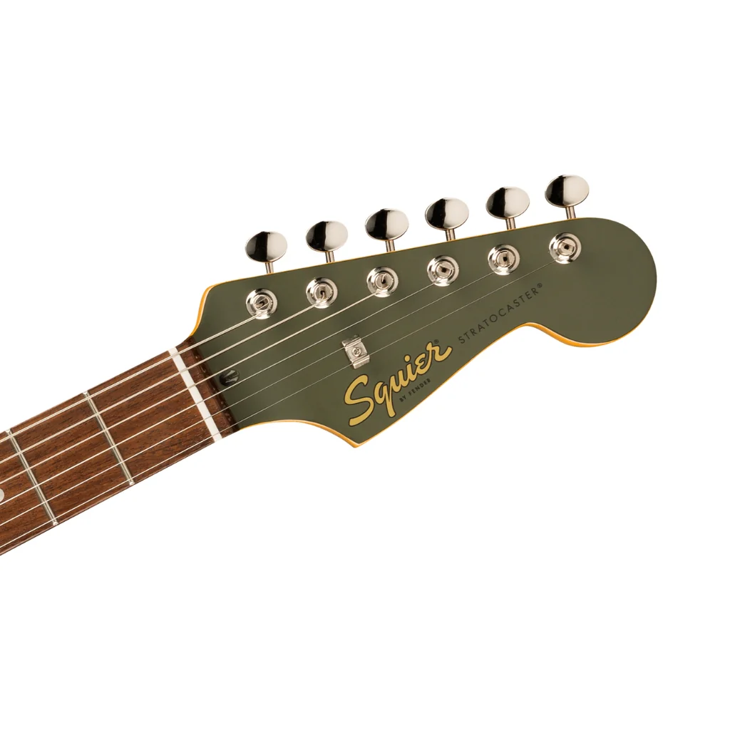 Squier FSR Classic Vibe '60s HSS Stratocaster - Antique Olive, Laurel Fingerboard - Image 5