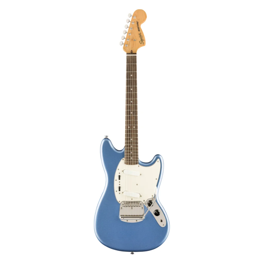 Squier FSR Classic Vibe '60s Mustang Electric Guitar - Lake Placid Blue, Laurel Fingerboard - Image 3