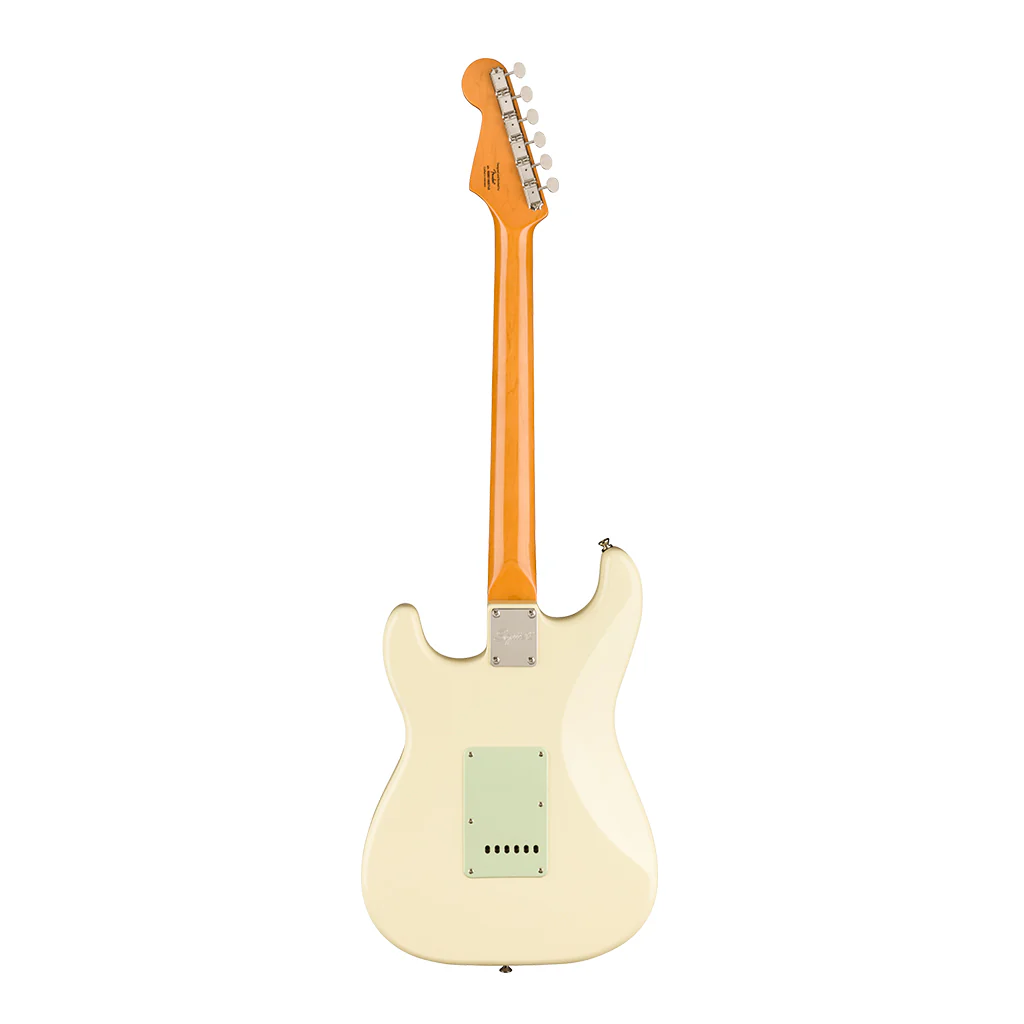 Squier FSR Classic Vibe '60s Stratocaster, Laurel Fingerboard, Mint Pickguard, Olympic White - Image 3