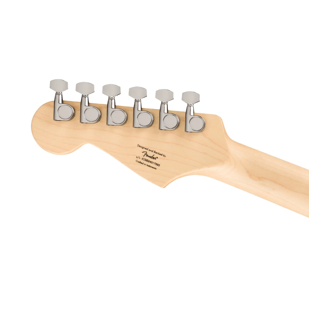 Squier FSR Sonic Stratocaster HT HSS Electric Guitar - Arctic White, Laurel Fingerboard - Image 6
