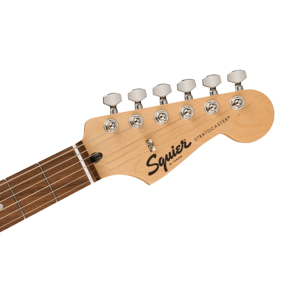 Squier FSR Squier Sonic Stratocaster HSS Electric Guitar - Surf Green, Laurel Fingerboard - Image 5