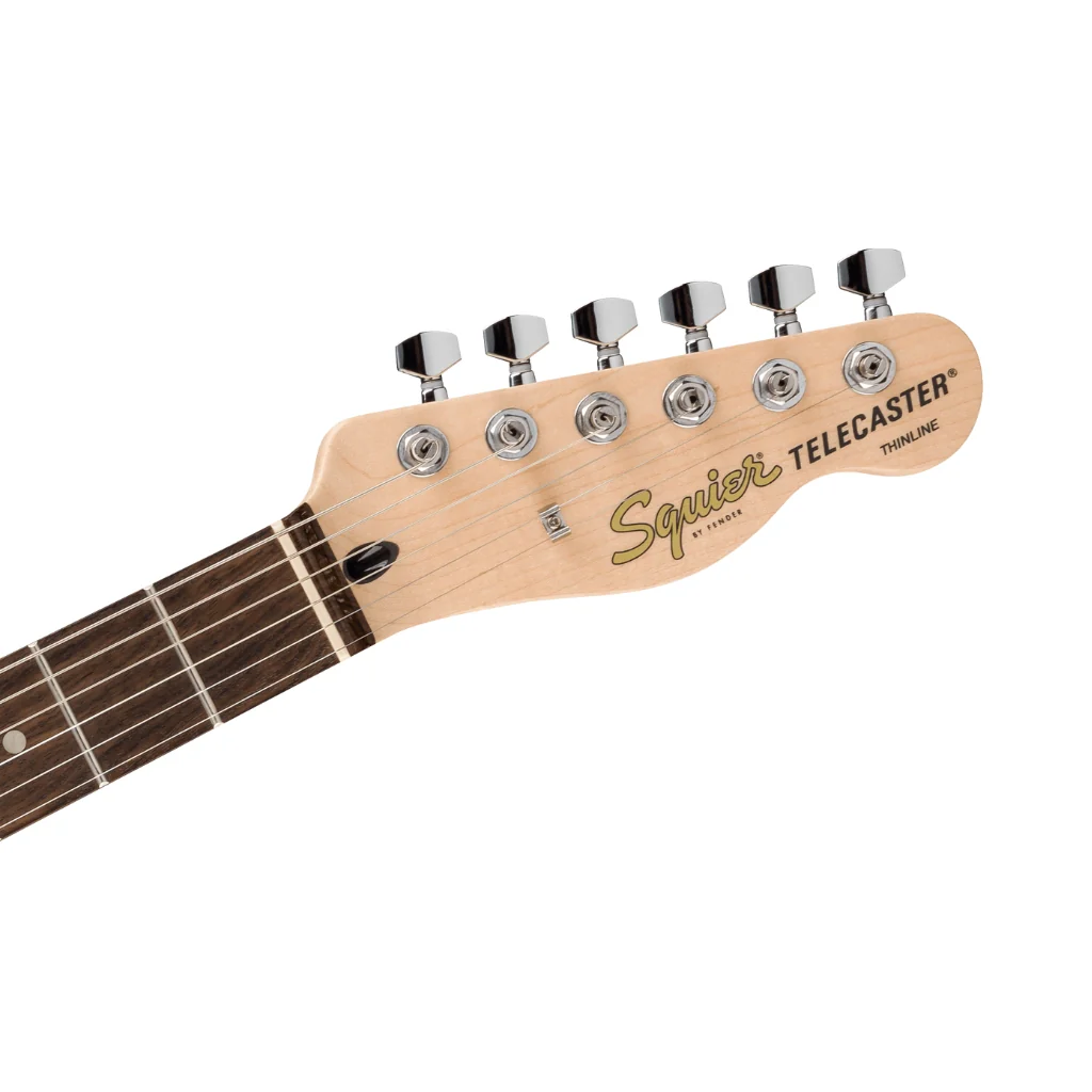 Squier Limited Edition Affinity Series Telecaster Thinline - Lake Placid Blue, Laurel Fingerboard - Image 5