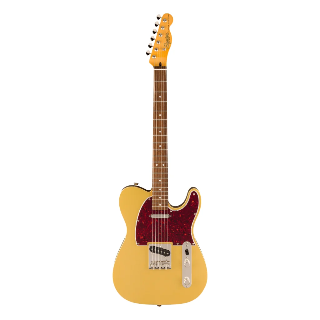Squier Limited Edition Classic Vibe 60s Custom Telecaster - Aztec Gold, Laurel Fingerboard - Image 3