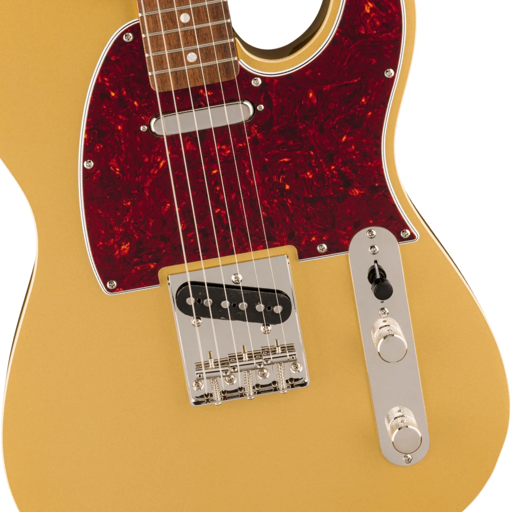 Squier Limited Edition Classic Vibe 60s Custom Telecaster - Aztec Gold, Laurel Fingerboard - Image 7
