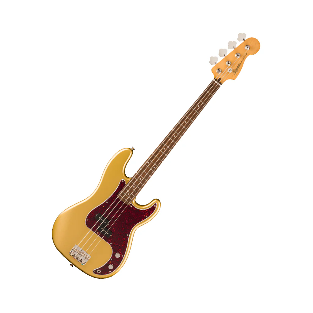 Squier Limited Edition Classic Vibe 60s Precision Bass - Aztec Gold, Laurel Fingerboard - Image 7