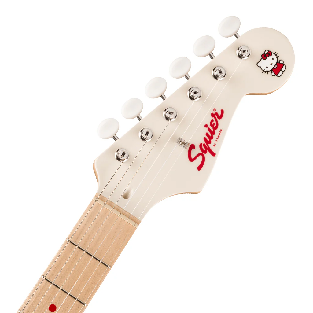 Squier Limited Edition Hello Kitty Stratocaster - White - Image 4