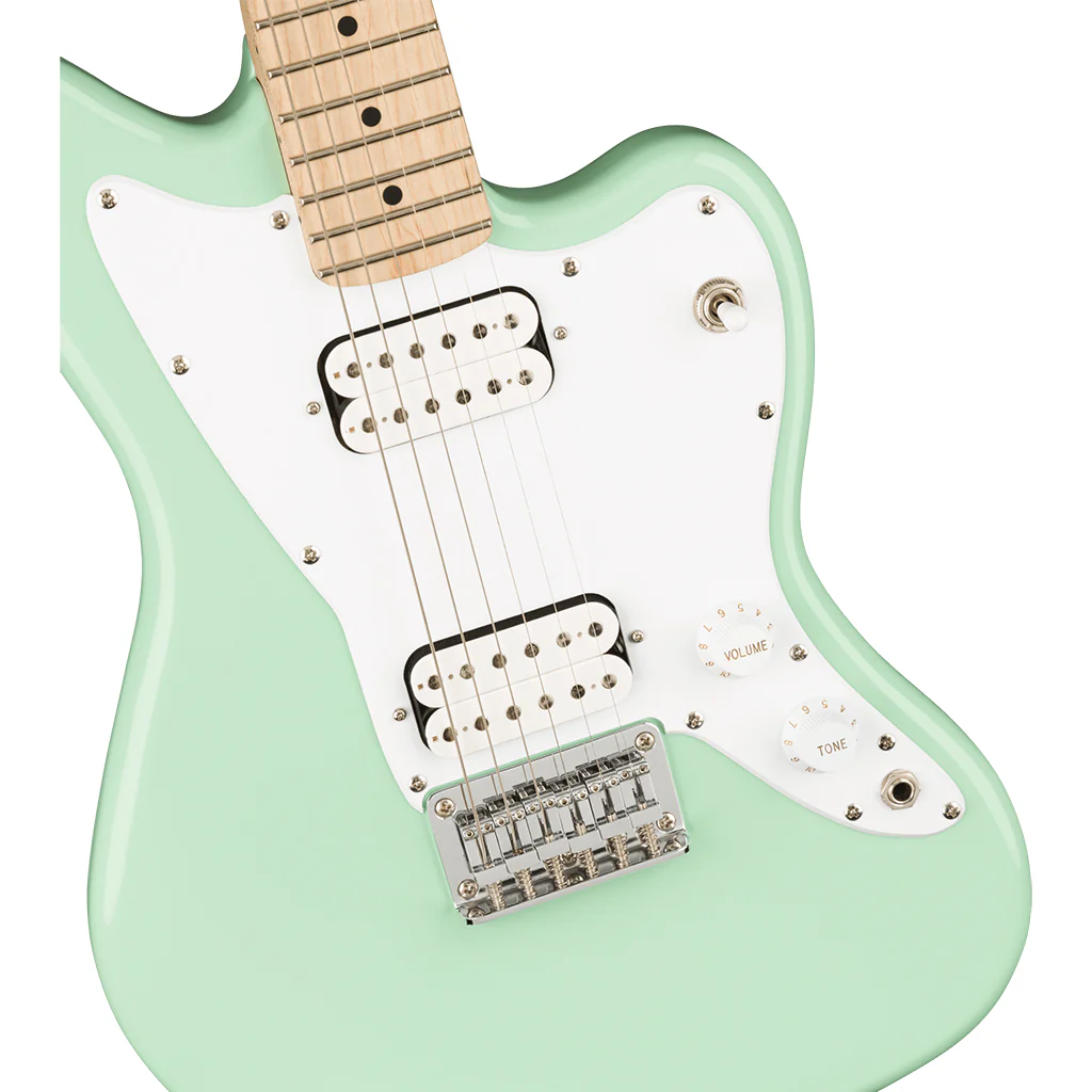 Squier - Mini Jazzmaster HH - Maple Fingerboard - Surf Green - Image 6