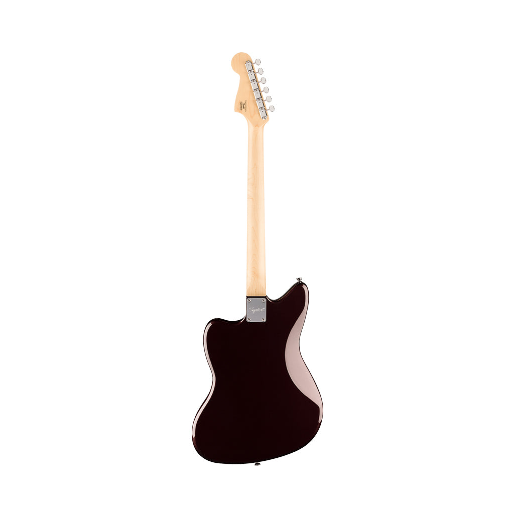 Squier Paranormal Baritone Jazzmaster HH Laurel Fingerboard Electric Guitar - Oxblood - Image 4