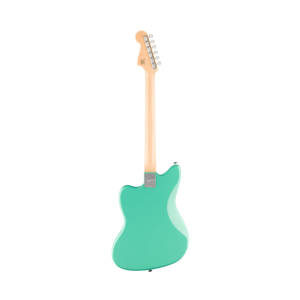 Squier Paranormal Baritone Jazzmaster HH Laurel Fingerboard Electric Guitar - Sea Foam Green - Image 4