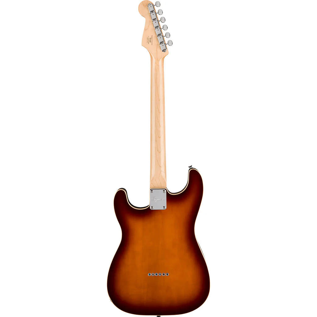 Squier Paranormal Custom Nashville Stratocaster in Chocolate 2 Color Sunburst - Image 3
