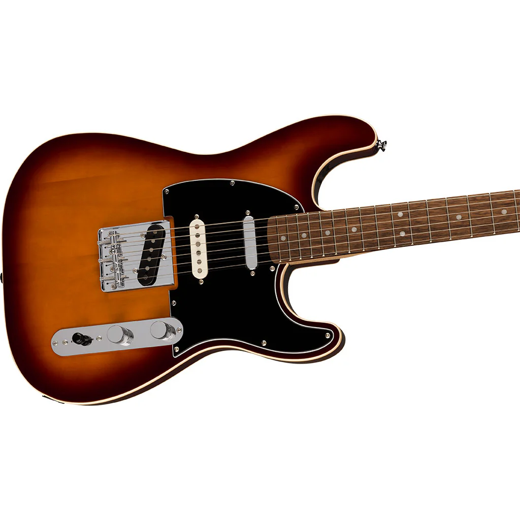 Squier Paranormal Custom Nashville Stratocaster in Chocolate 2 Color Sunburst - Image 6