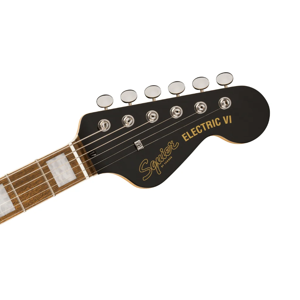 Squier Paranormal Electric VI Laurel Fingerboard Electric Guitar - 3-Color Sunburst - Image 5