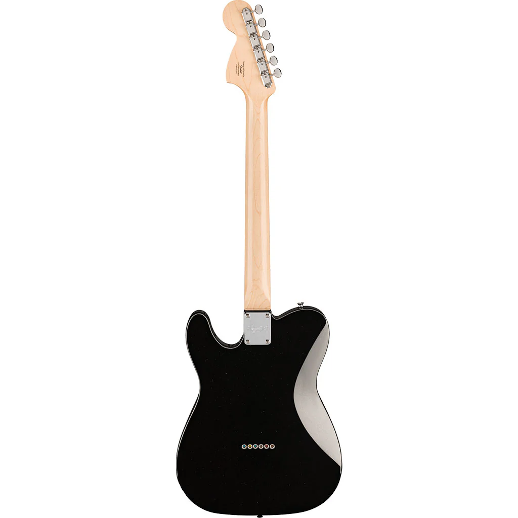 Squier Paranormal Esquire® Deluxe, Maple Fingerboard, Black Pickguard, Metallic Black - Image 3