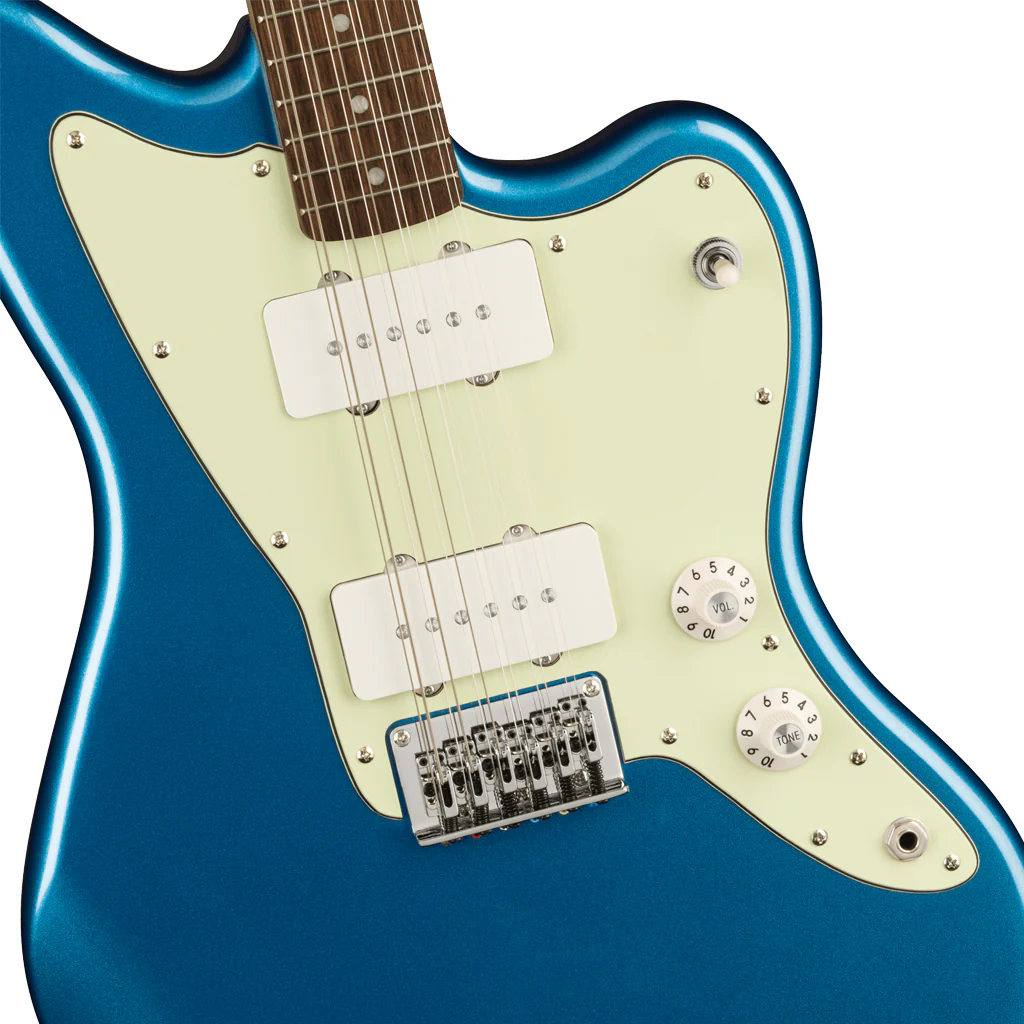 Squier Paranormal Jazzmaster XII, Laurel Fingerboard, Mint Pickguard, Lake Placid Blue - Image 6