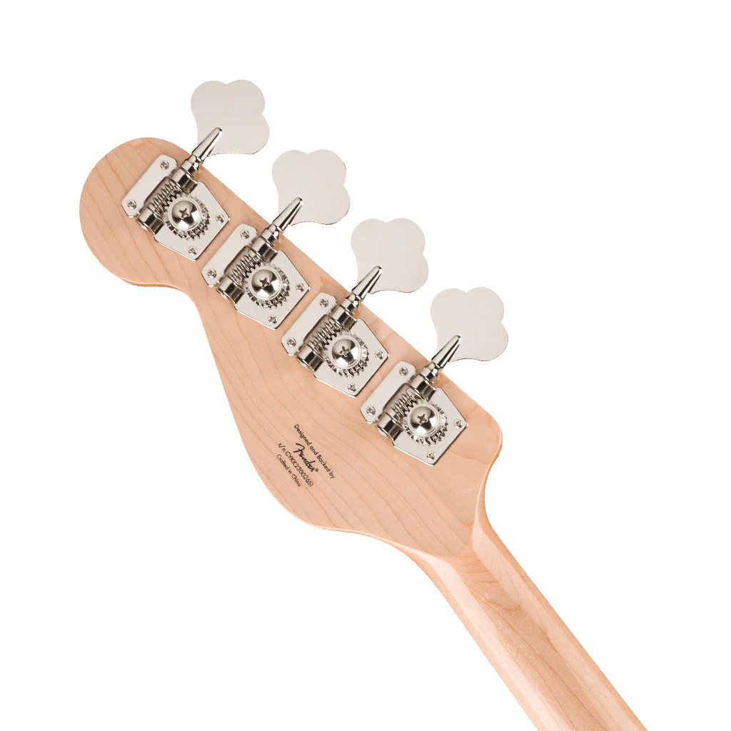 Squier Paranormal Rascal Limited Edition Bass HH Laurel Fingerboard - Candy Apple Red - Image 5