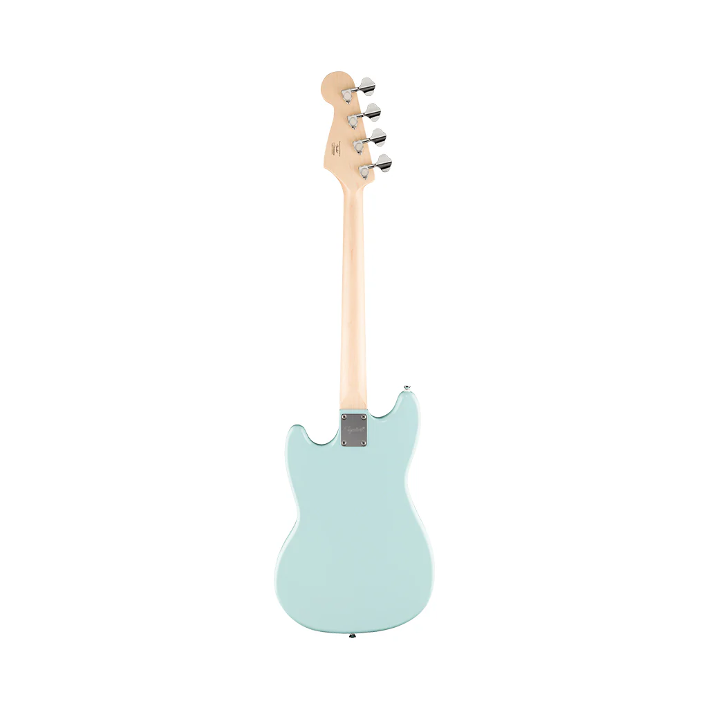 Squier Sonic Bronco Bass Laurel Fingerboard Bass Guitar - Daphne Blue - Image 3