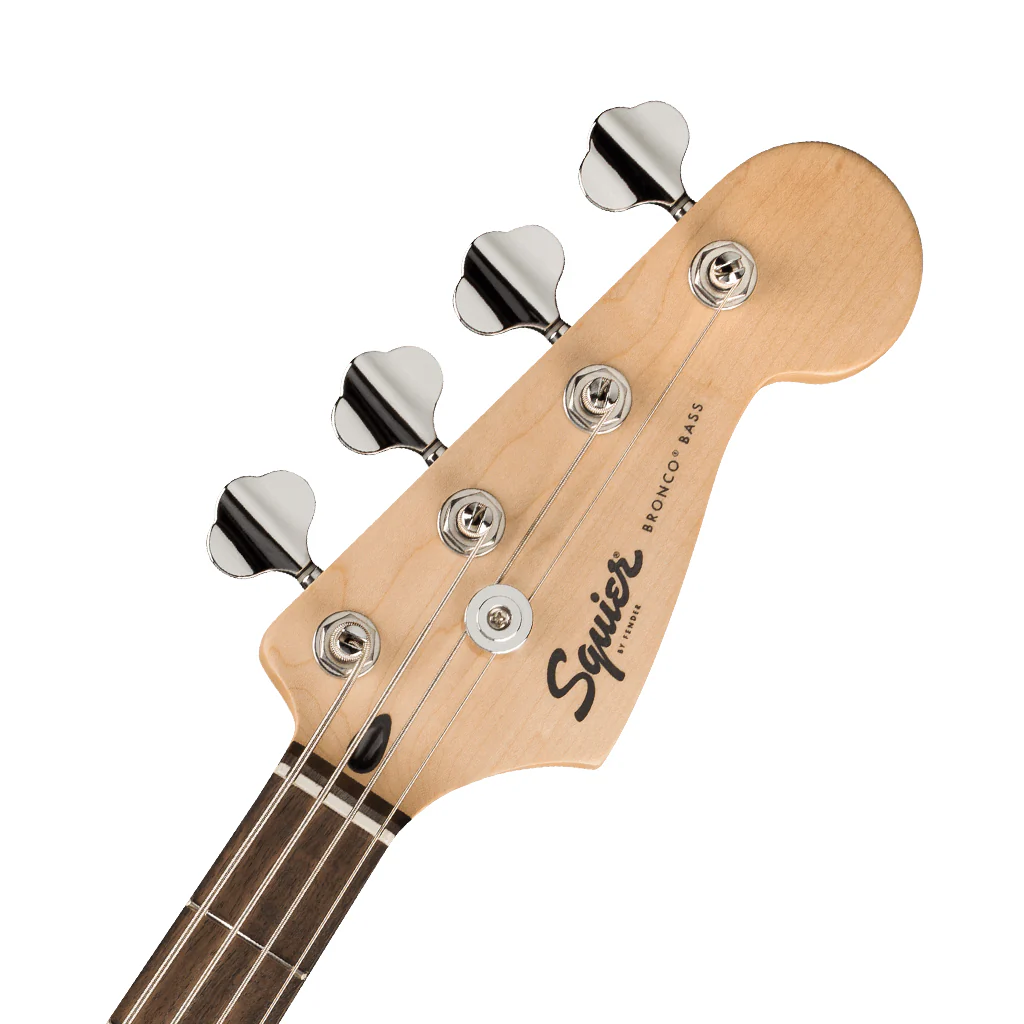 Squier Sonic Bronco Bass Laurel Fingerboard Bass Guitar - Daphne Blue - Image 4