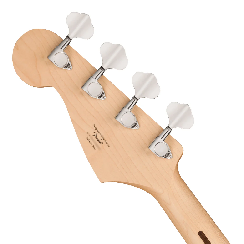 Squier Sonic™ Bronco™ Bass - Maple Fingerboard - White Pickguard - Tahitian Coral - Image 5