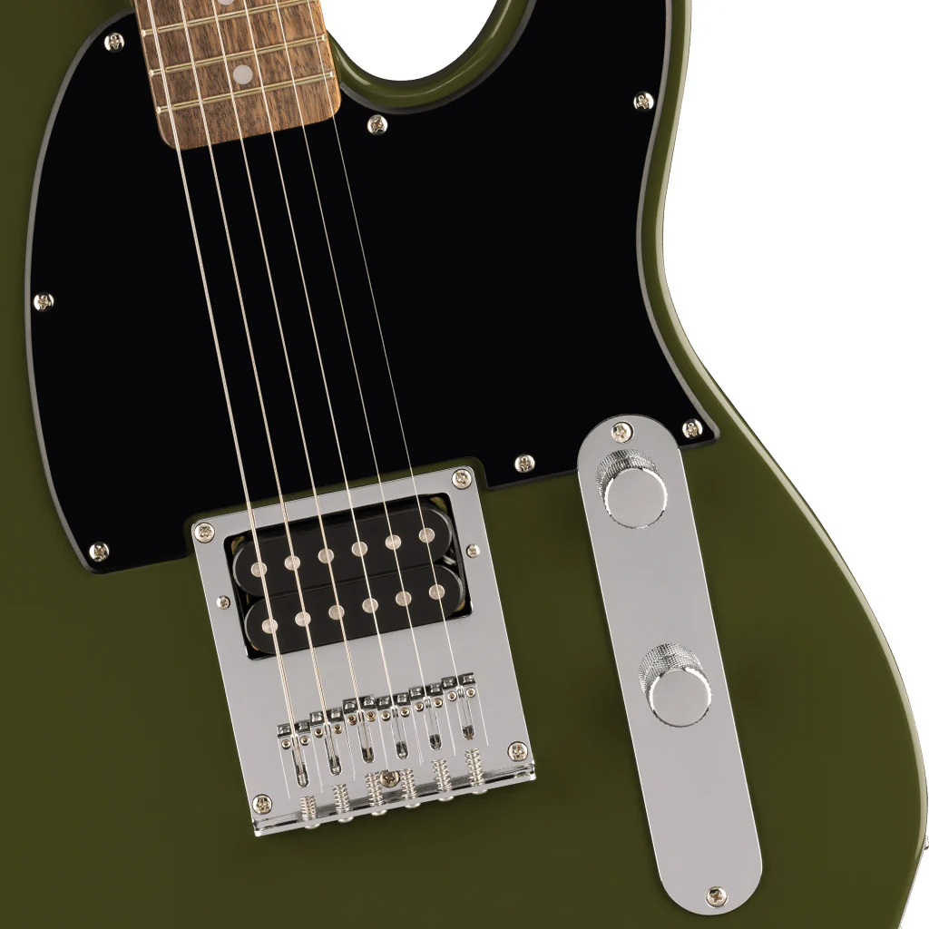Squier Sonic Esquire H Laurel Fingerboard Electric Guitar - Olive - Image 7