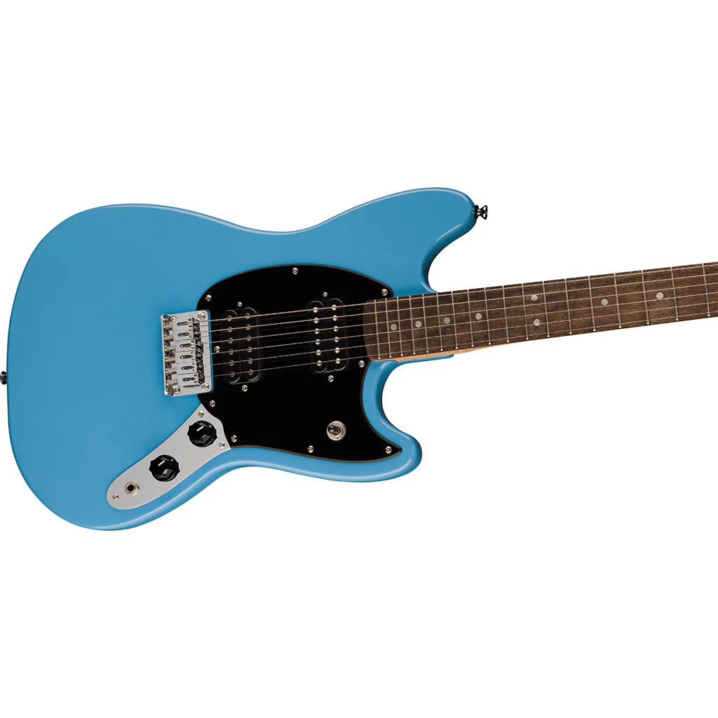 Squier Sonic Mustang HH in California Blue - Image 4