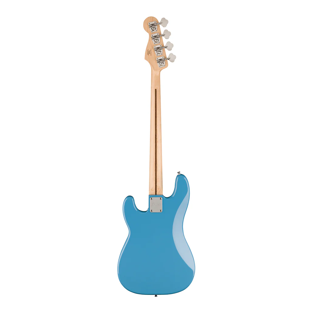 Squier Sonic Precision Bass - Maple Fingerboard - White Pickguard - California Blue - Image 3