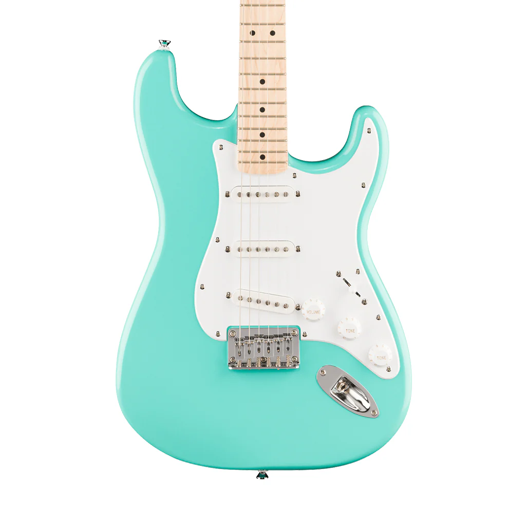 Squier Sonic Stratocaster HT Maple Fingerboard Electric Guitar - Sea Foam Green