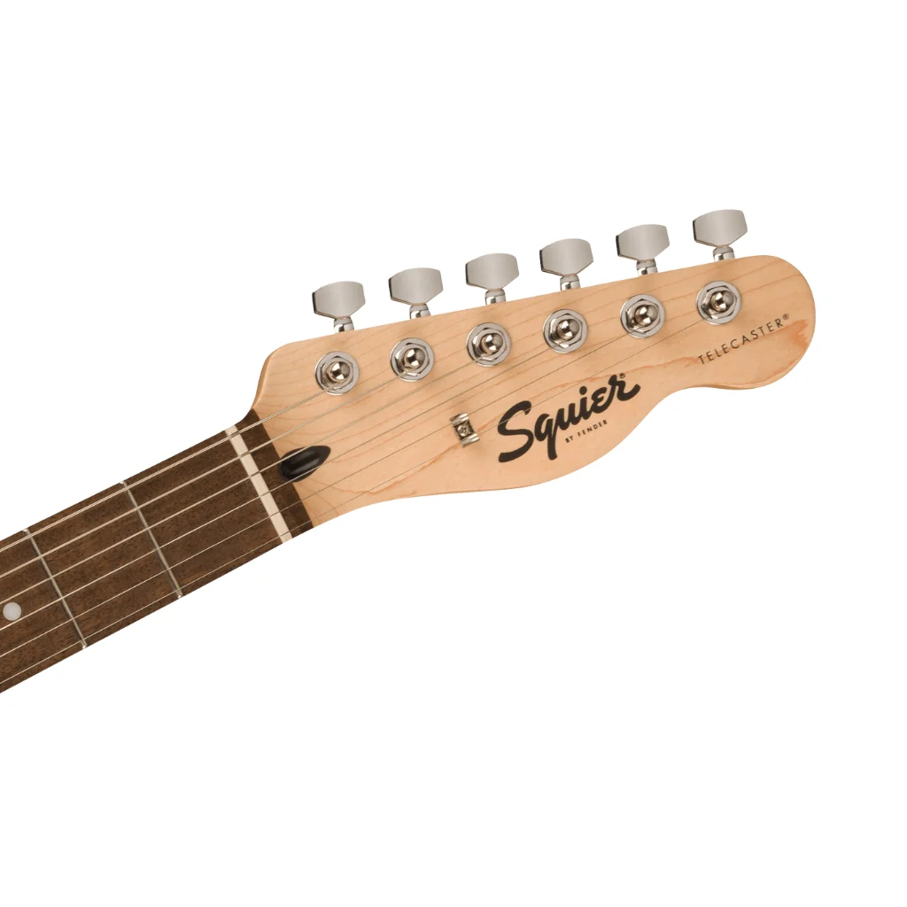 Squier Sonic Telecaster, Laurel Fingerboard, White Pickguard, California Blue - Image 4