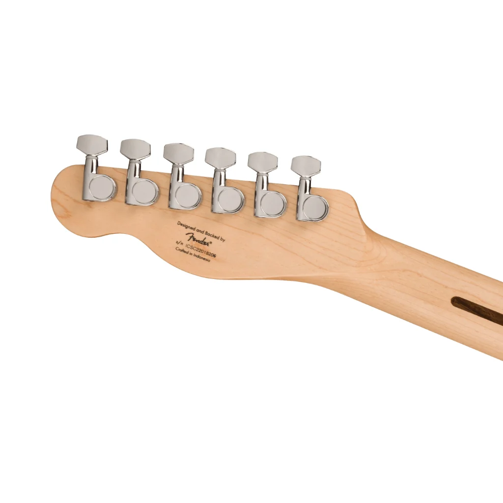 Squier Sonic Telecaster, Laurel Fingerboard, White Pickguard, California Blue - Image 5