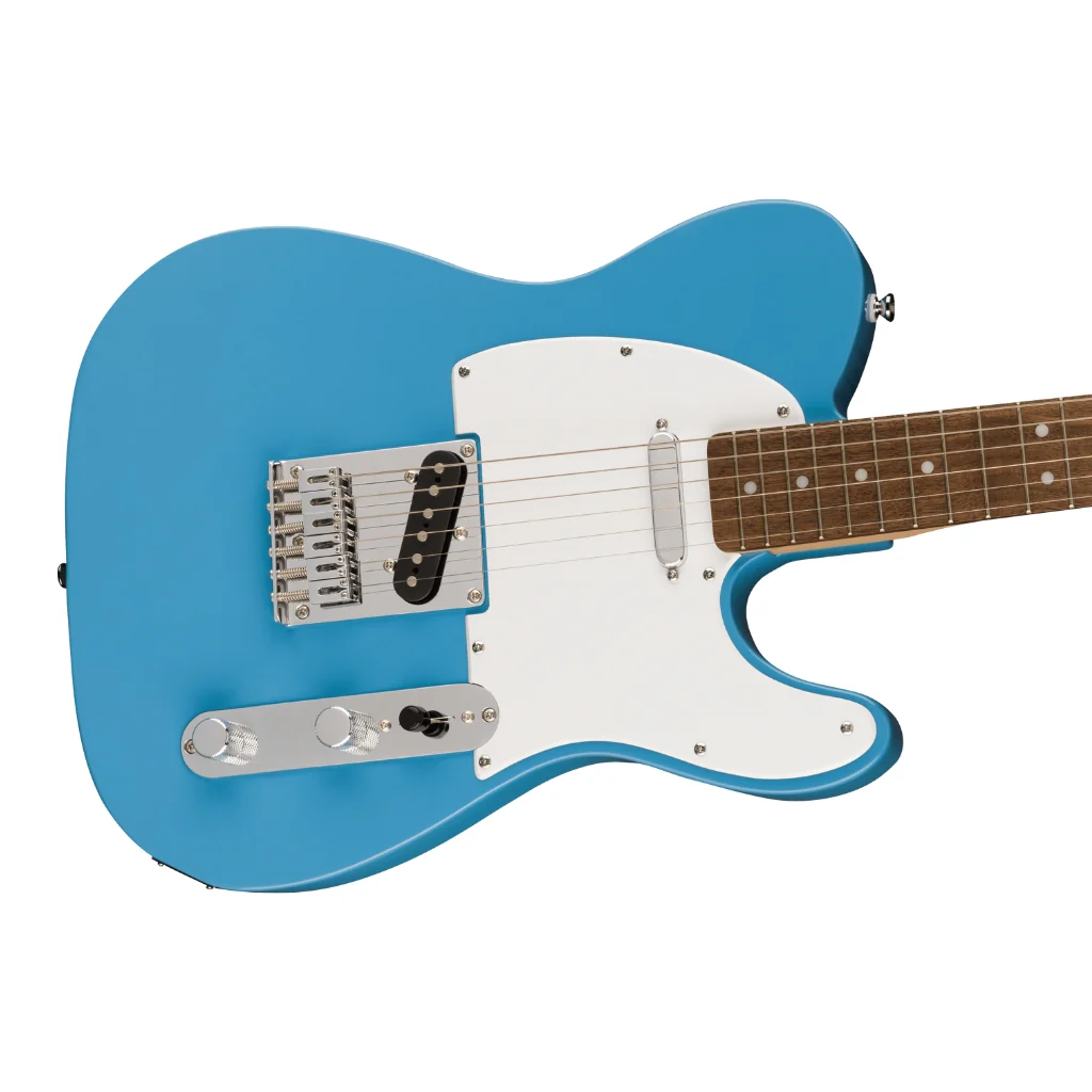 Squier Sonic Telecaster, Laurel Fingerboard, White Pickguard, California Blue - Image 6