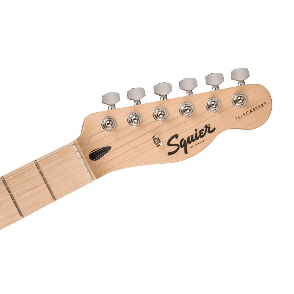 Squier Sonic Telecaster Maple Fingerboard w/White Pickguard - Black - Image 6