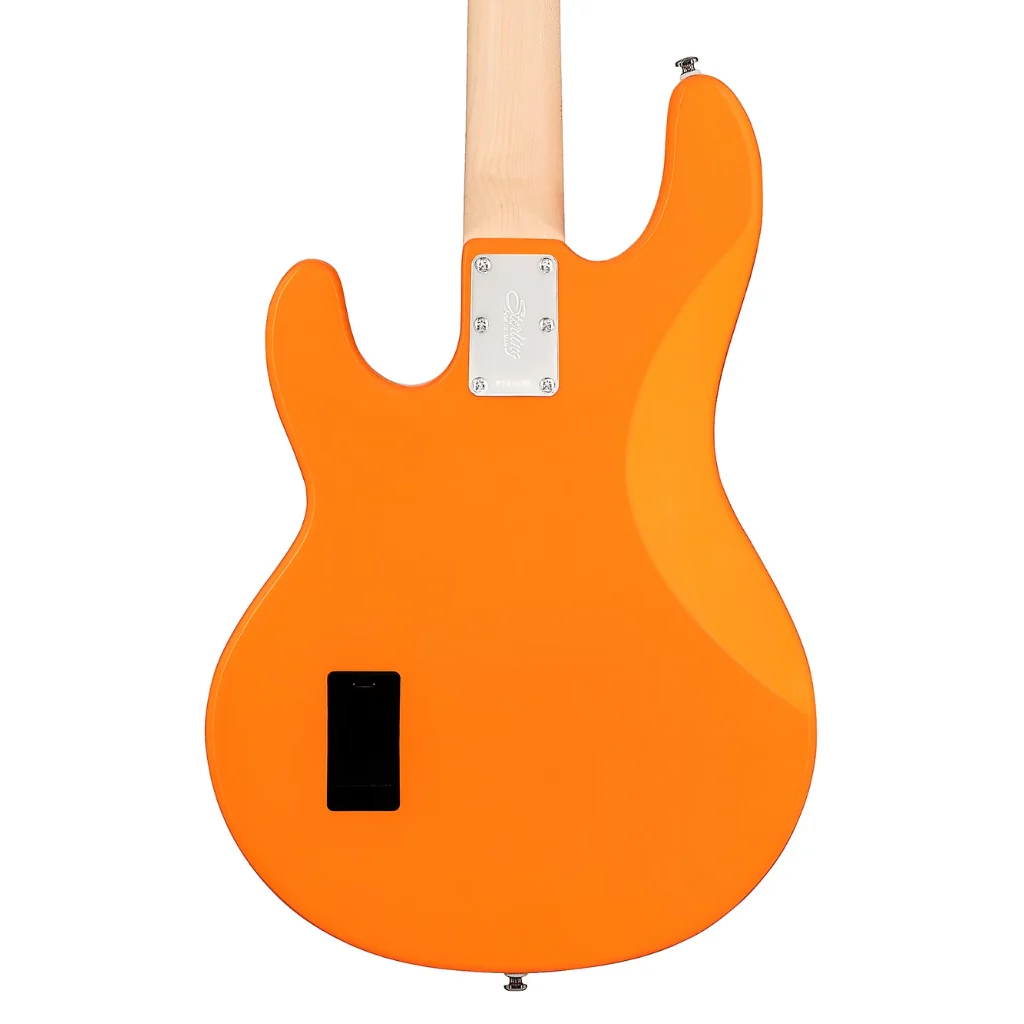 Sterling By Music Man Mike Herrera Signature StingRay Electric Bass Guitar - Orange Creamsicle - Image 2