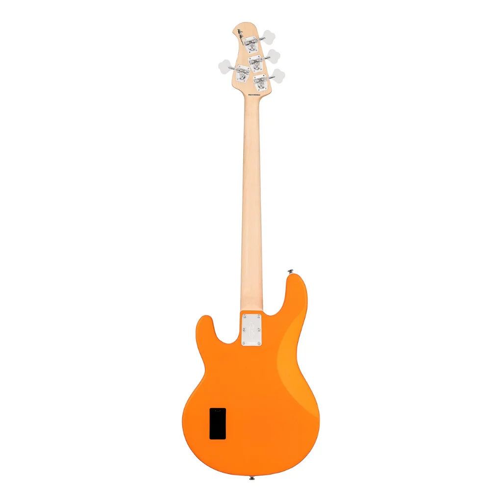 Sterling By Music Man Mike Herrera Signature StingRay Electric Bass Guitar - Orange Creamsicle - Image 4