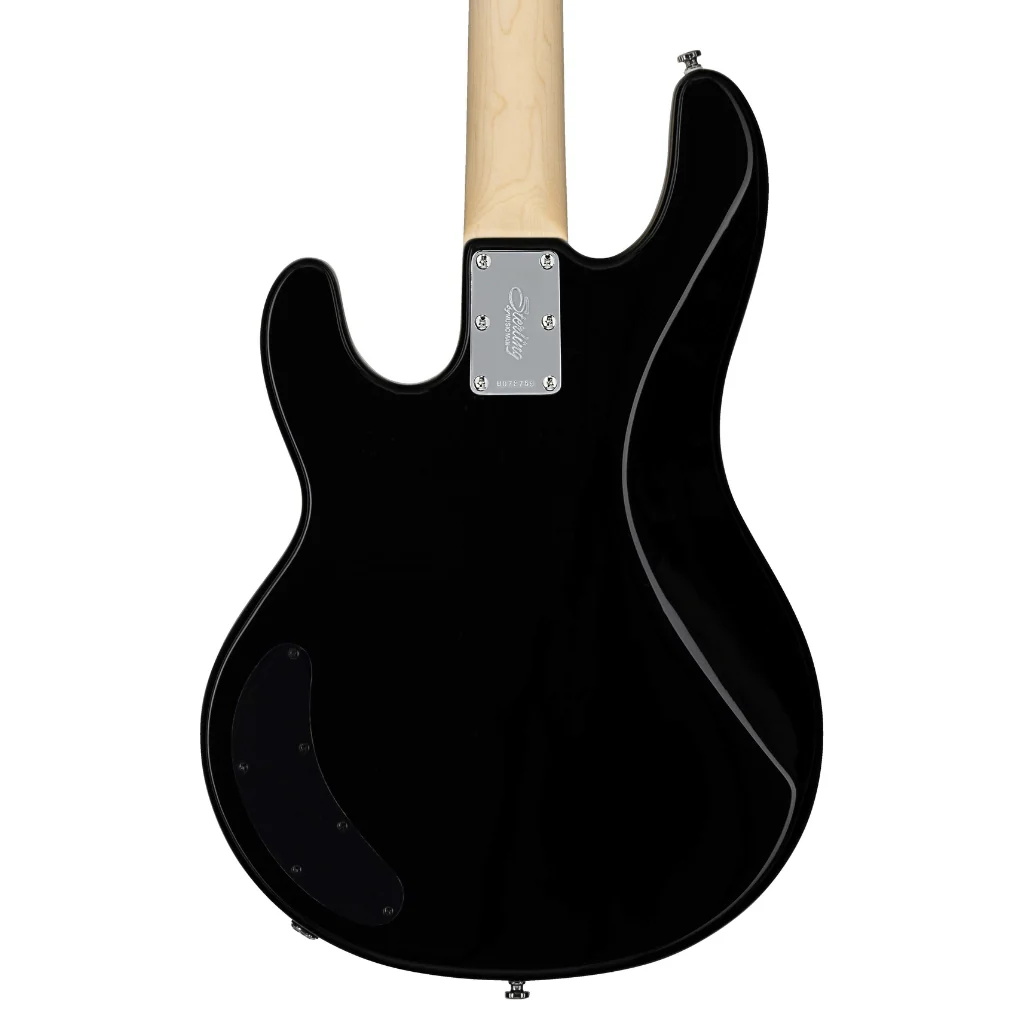 Sterling by Music Man Ray2 StingRay Bass - Black with Maple Neck - Image 2
