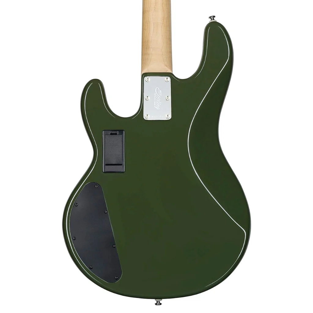 Sterling By Music Man StingRay RAY4HH Bass Guitar - Olive - Image 2