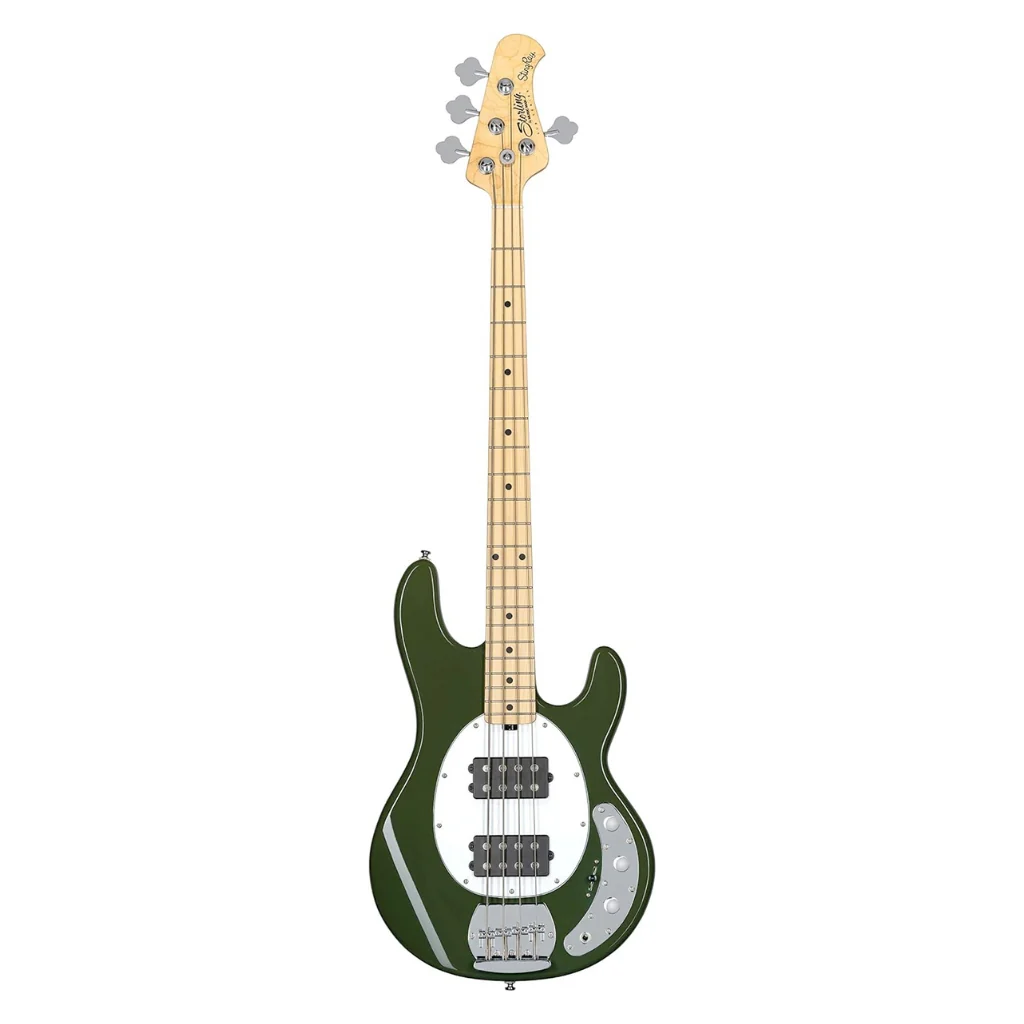 Sterling By Music Man StingRay RAY4HH Bass Guitar - Olive - Image 3