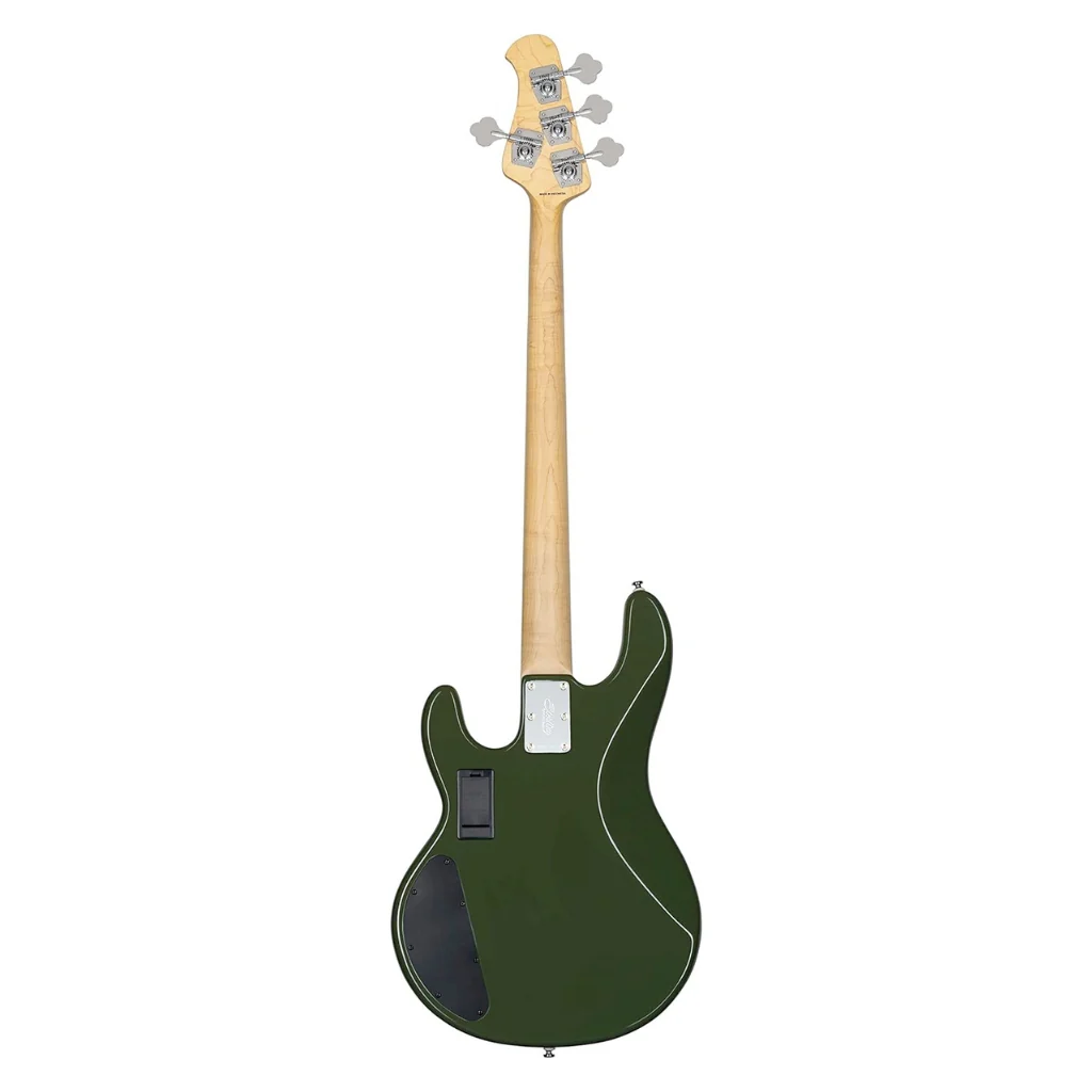 Sterling By Music Man StingRay RAY4HH Bass Guitar - Olive - Image 4