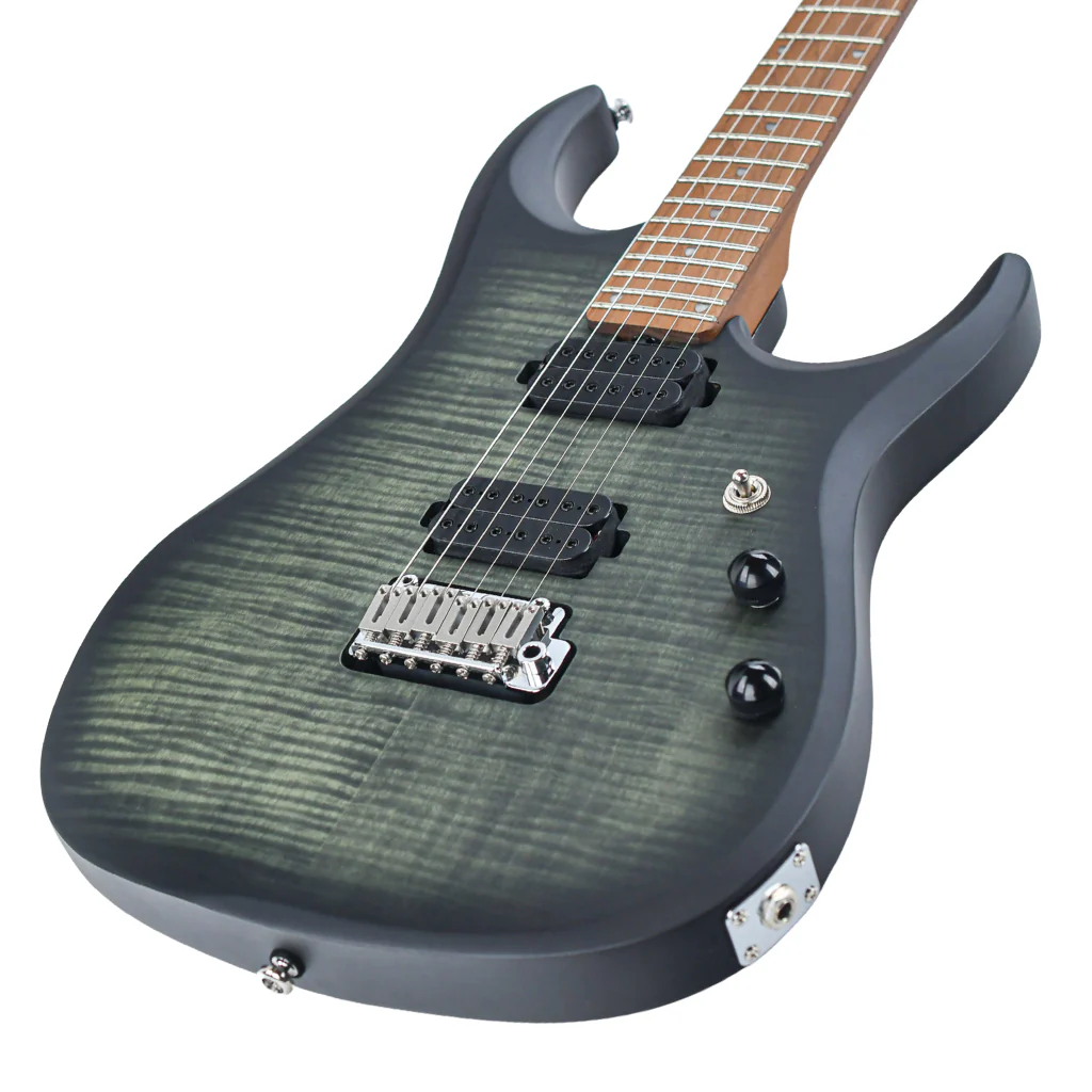 Sterling JP150FM John Petrucci - Translucent Black - Image 4