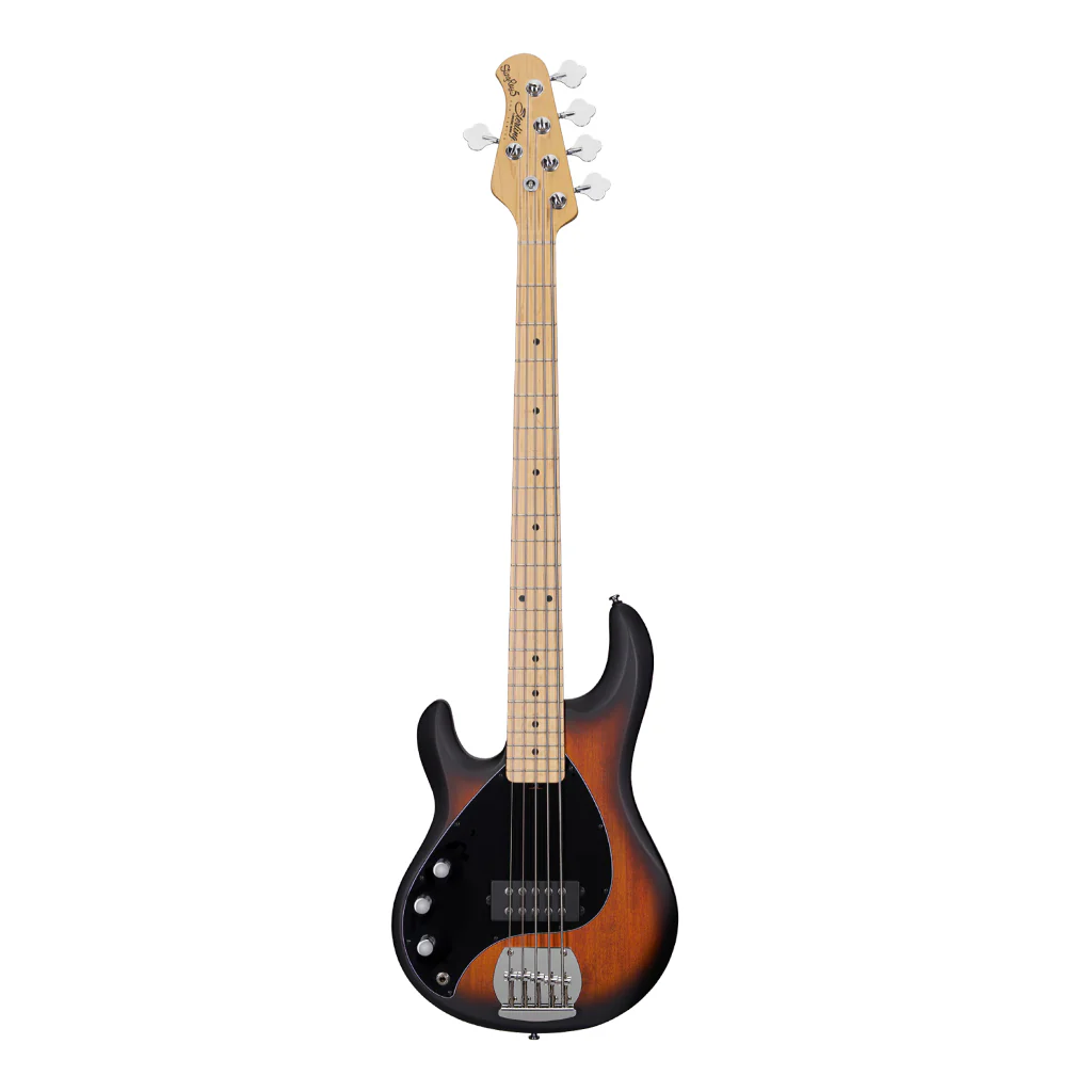 Sterling Ray 5 Left Hand - Vintage Sunburst - Maple Neck - Image 2
