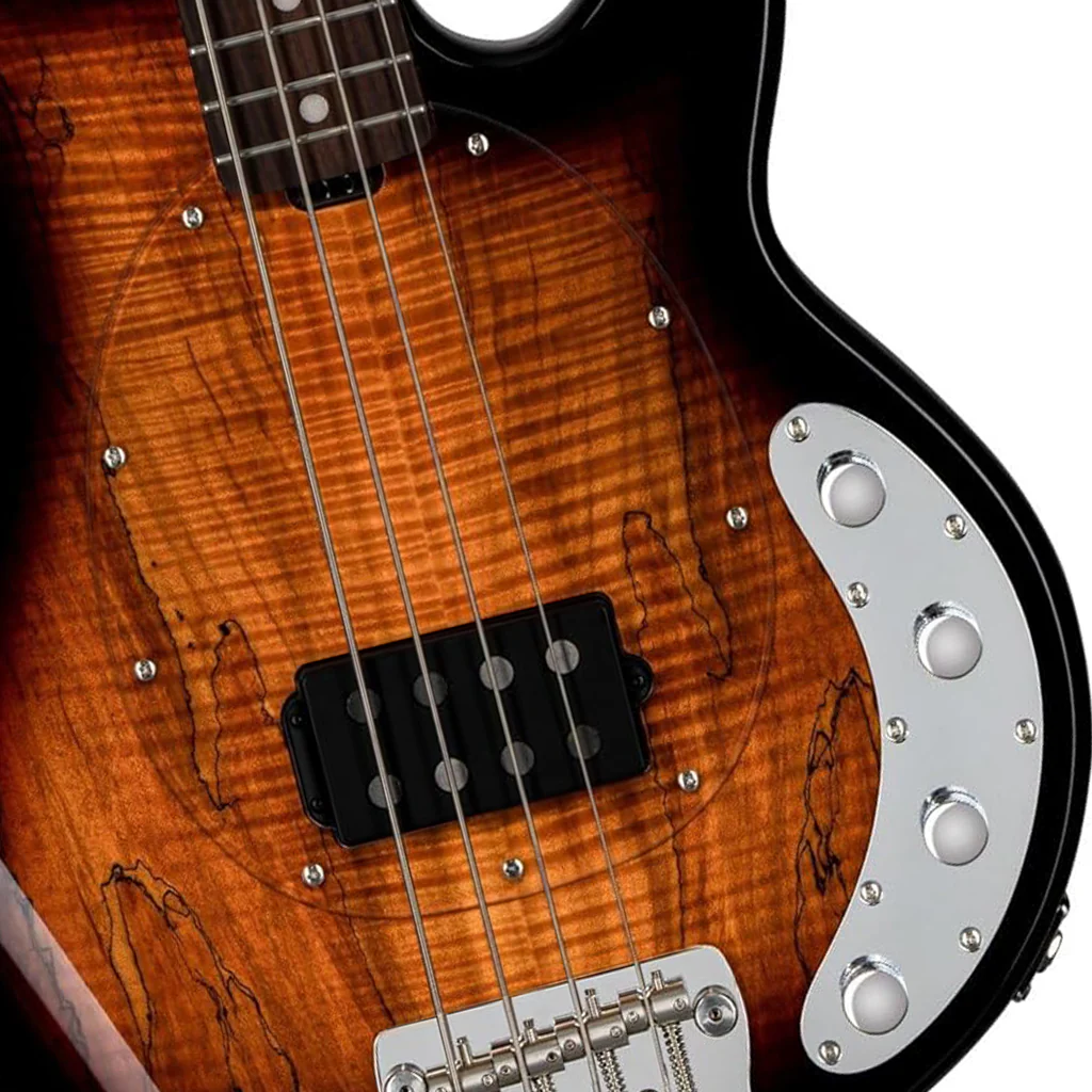 Sterling RAY34 Spalted Maple - 3-Tone Sunburst - Image 6