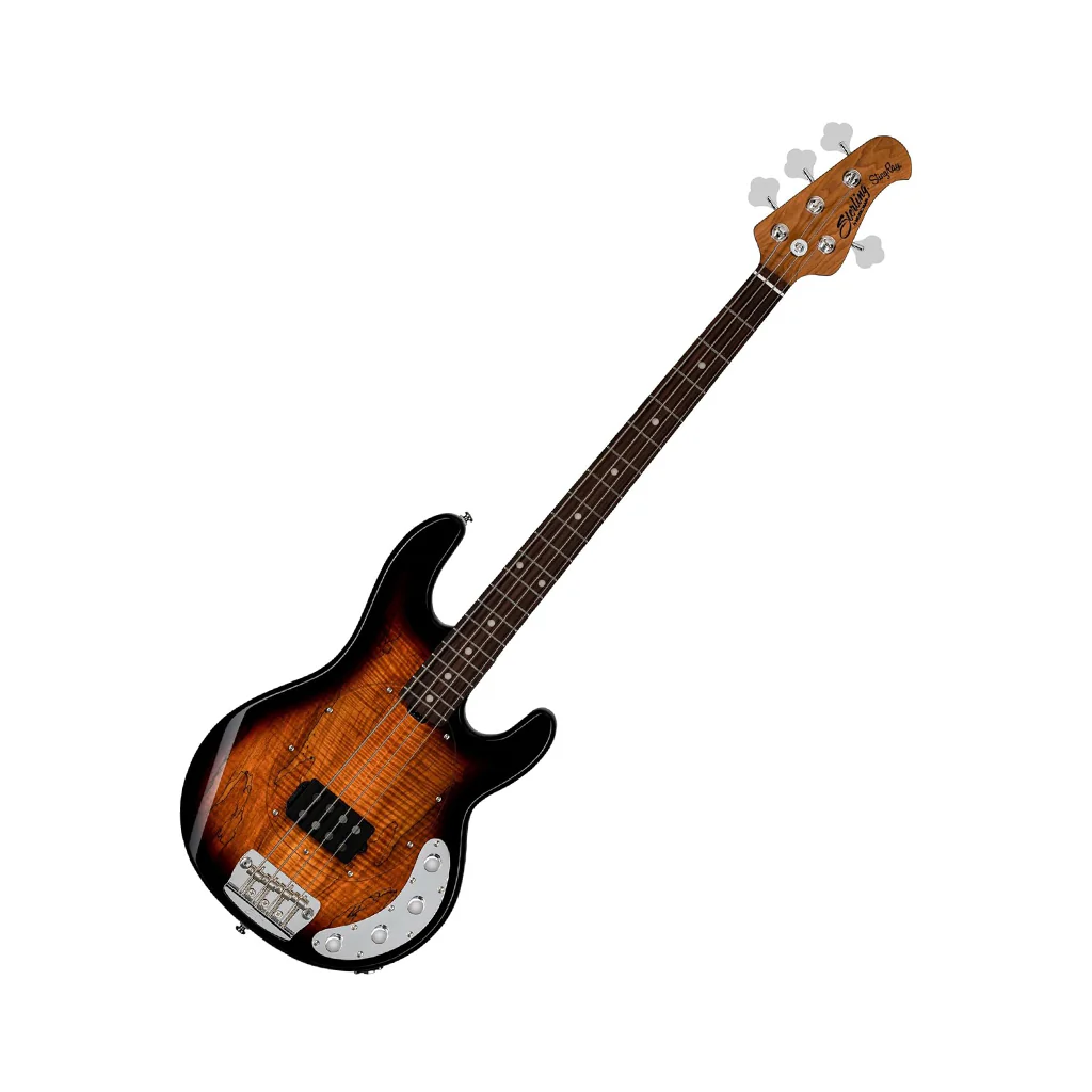 Sterling RAY34 Spalted Maple - 3-Tone Sunburst - Image 7