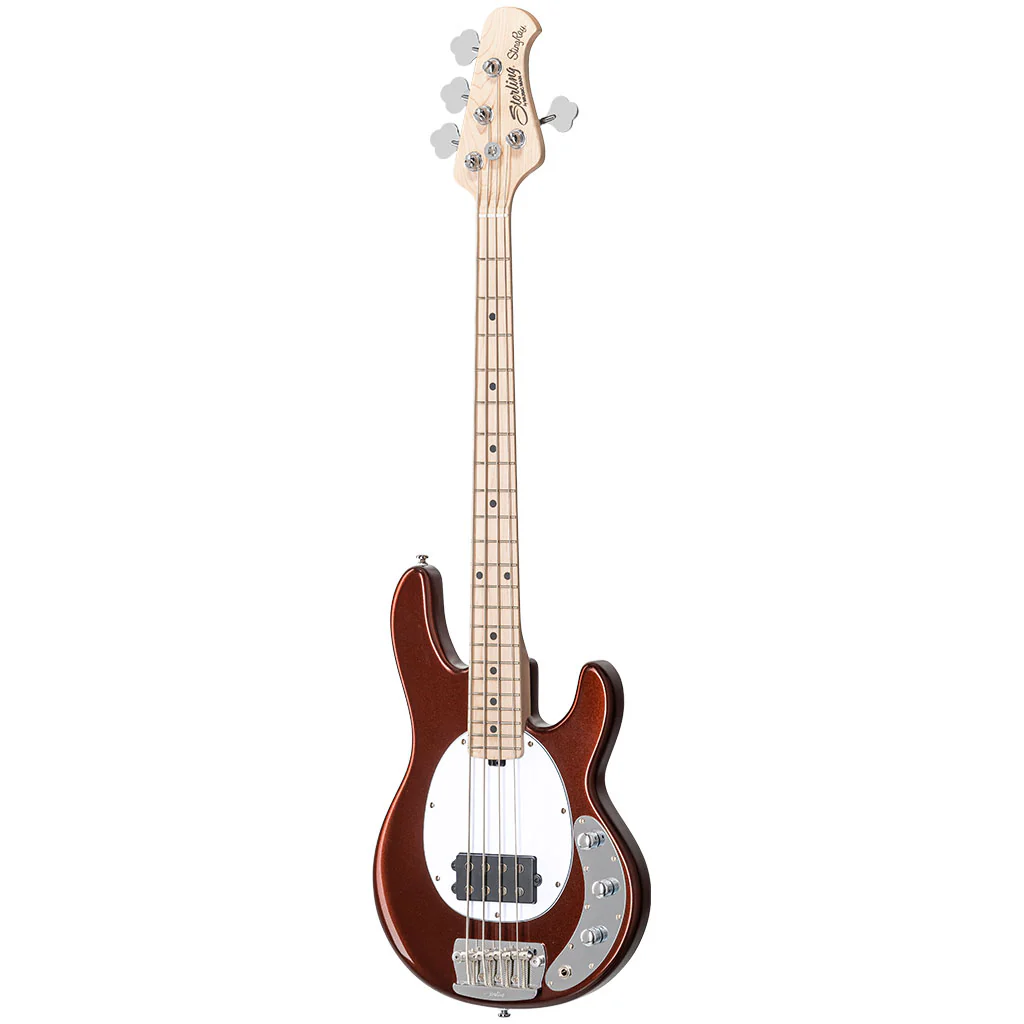 Sterling Ray4SS-DCP-M1 Short Scale Bass Guitar - Dropped Copper - Image 3