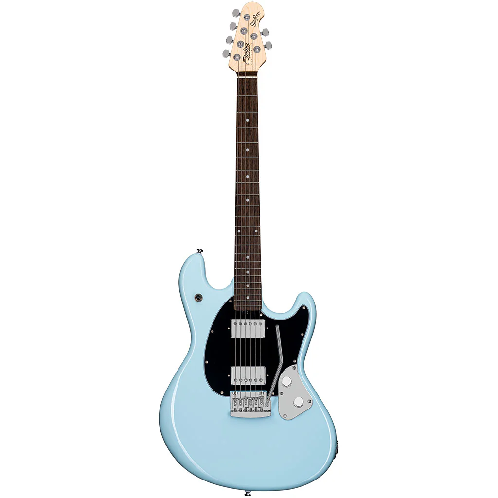 Sterling Stingray Guitar SR30 - Daphne Blue - Image 2