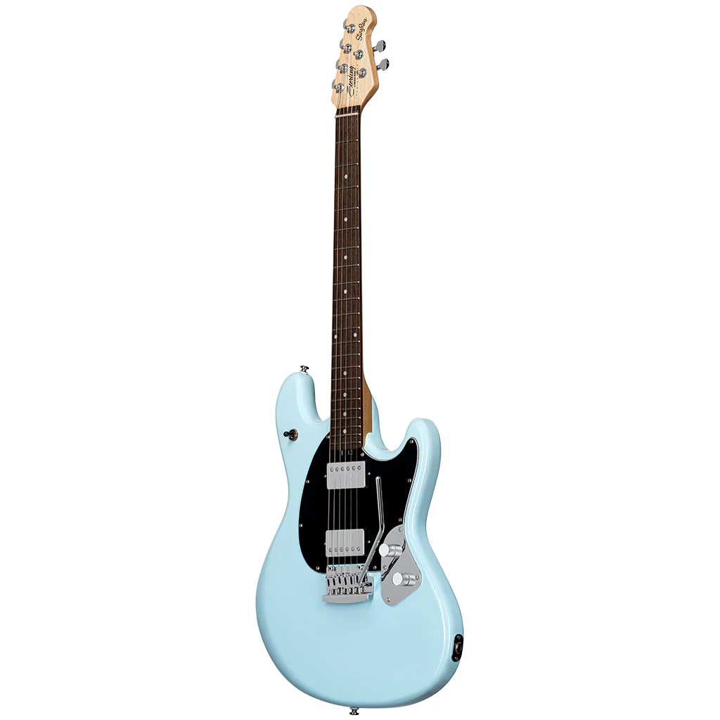 Sterling Stingray Guitar SR30 - Daphne Blue - Image 3