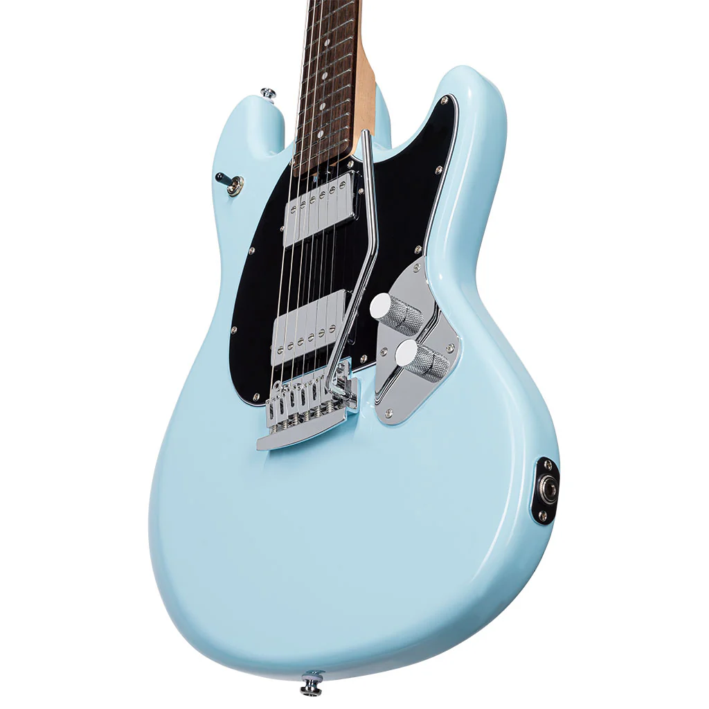 Sterling Stingray Guitar SR30 - Daphne Blue - Image 5
