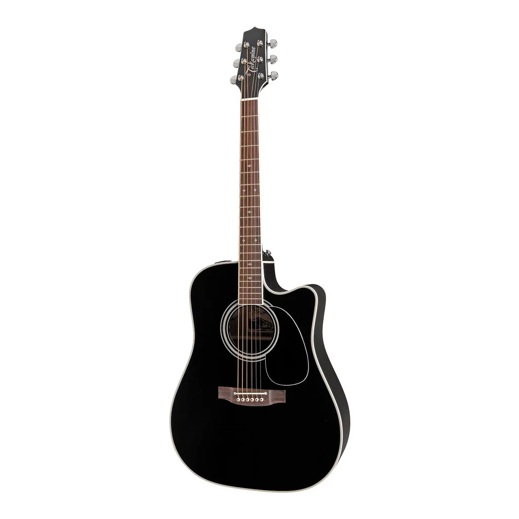 Takamine EF341SC Legacy Series Dreadnought - Black - Image 2