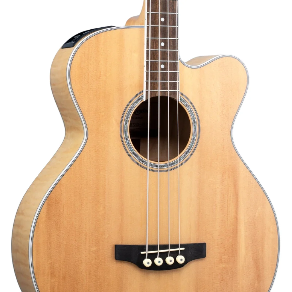Takamine GB72 Series Jumbo Acoustic-Electric Bass Guitar - Natural - Image 8