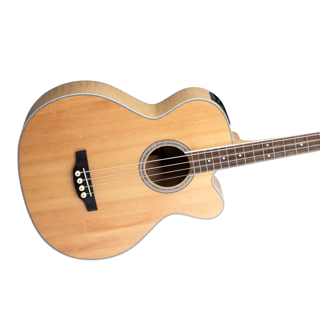 Takamine GB72 Series Jumbo Acoustic-Electric Bass Guitar - Natural - Image 9