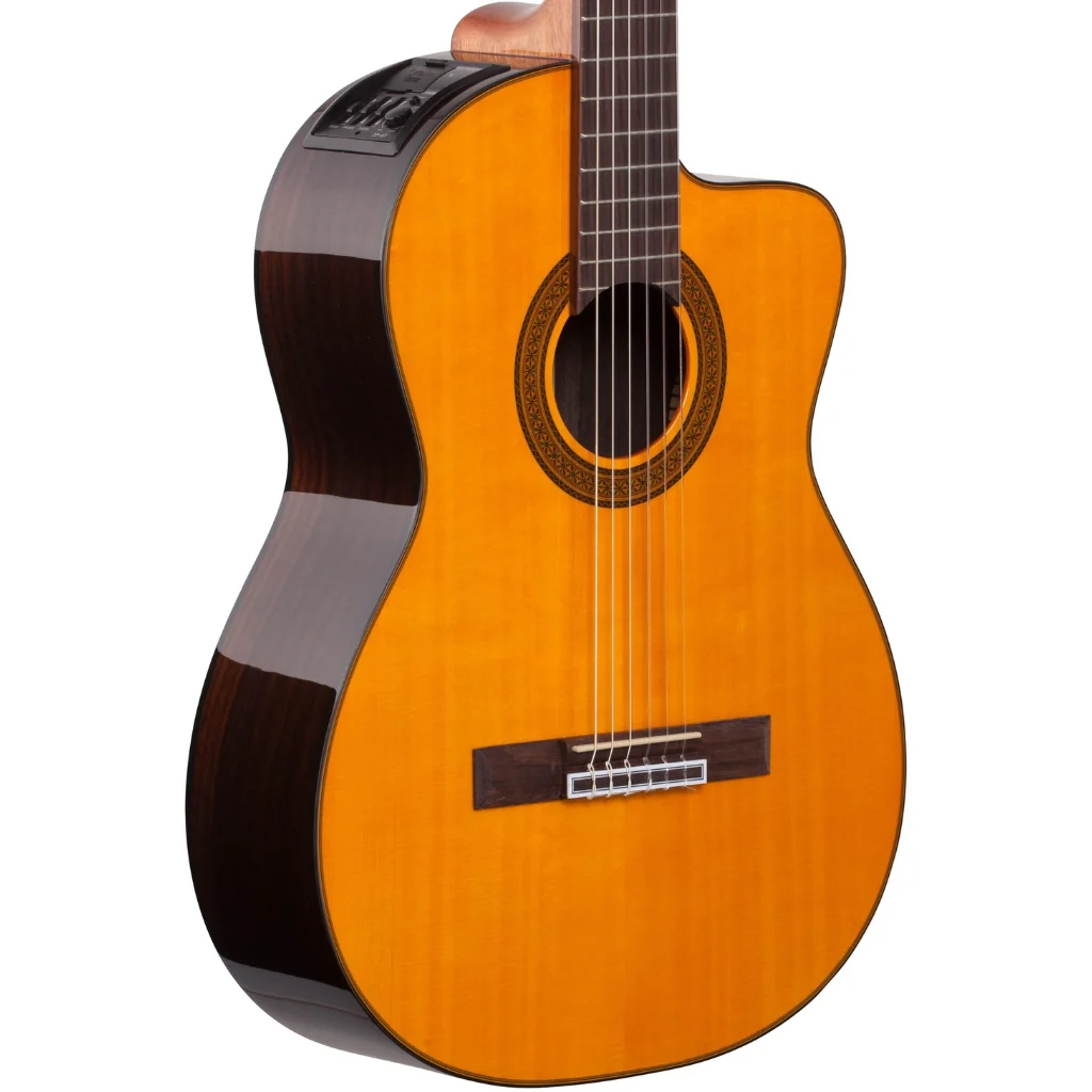 Takamine GC5CE Nylon String Acoustic-Electric Guitar - Natural - Image 8